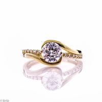 годежни пръстени с диаманти - 7829 цени