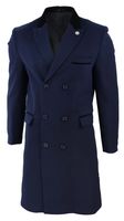 Mens Black Overcoat - 91322 discounts